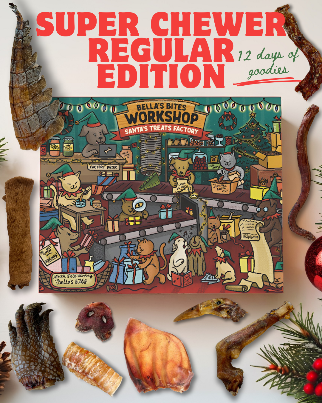 Advent Calendar SUPER CHEWER EDITION (Dogs Only)