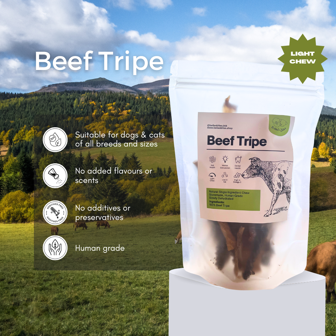 Air-dried Green Beef Tripe