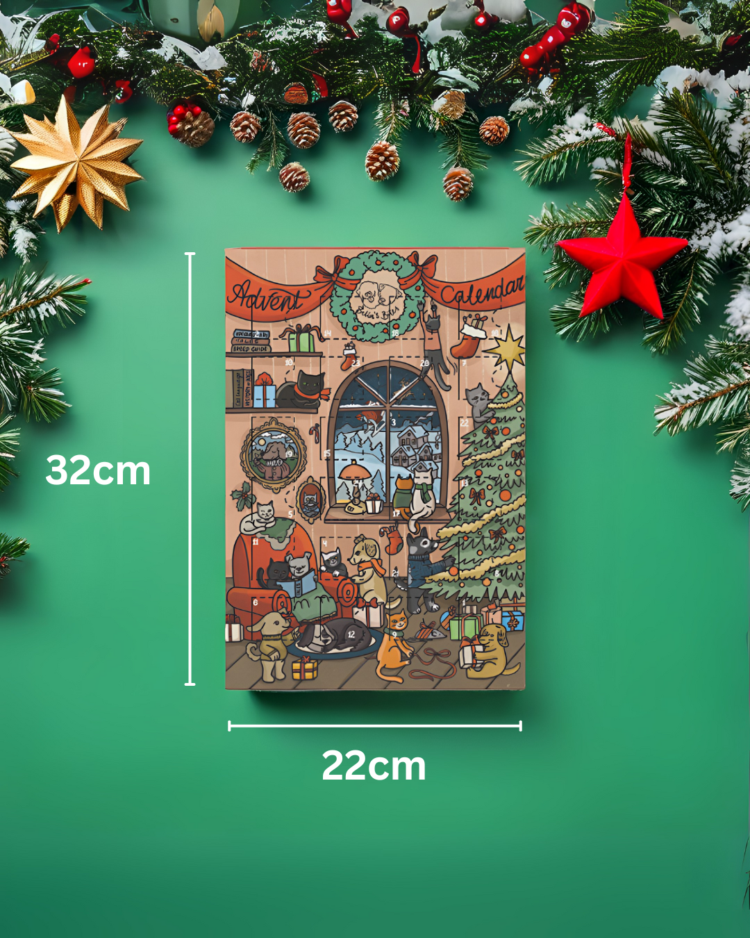 Christmas Advent Calendar (Dog and Cat friendly)