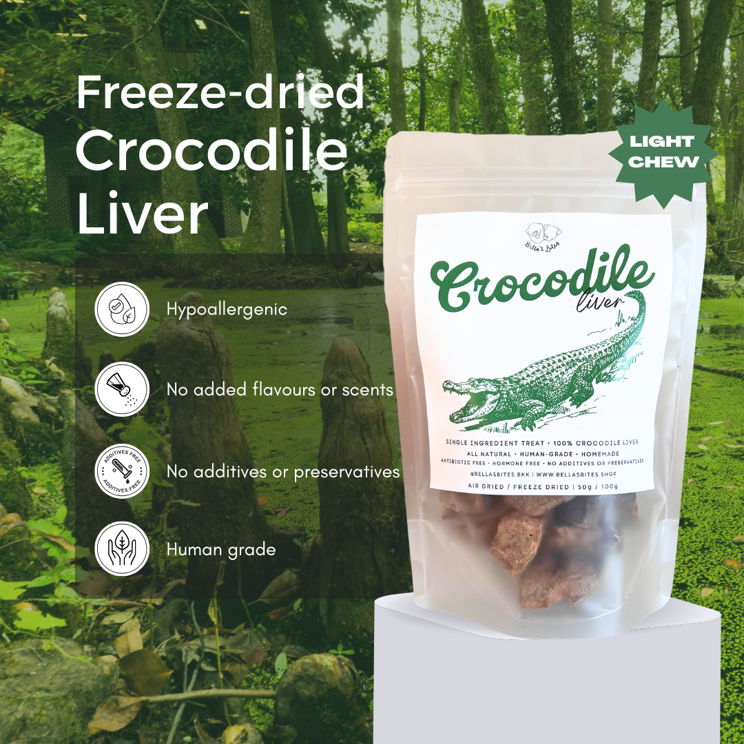 Freeze-dried Crocodile Liver