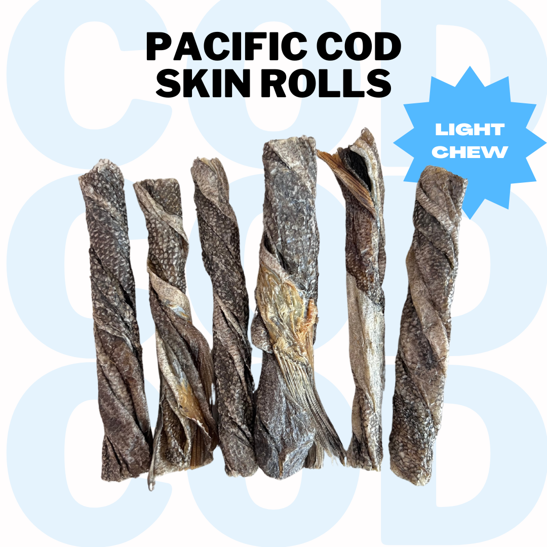 Freeze-Dried Pacific Cod Skin