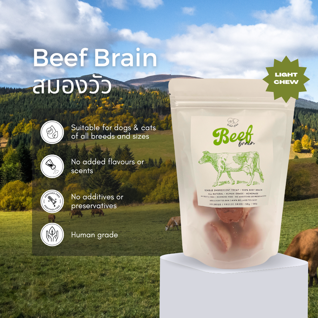 Freeze-dried Beef Brain