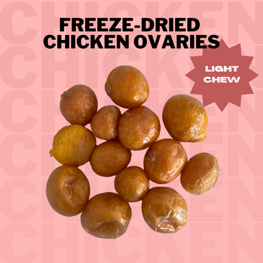 Freeze-Dried Chicken Ovaries