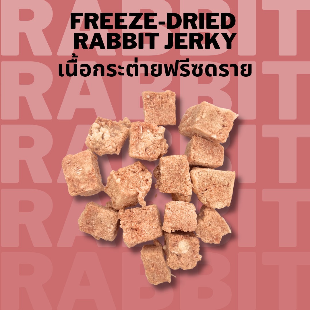 Freeze-Dried Rabbit Jerky