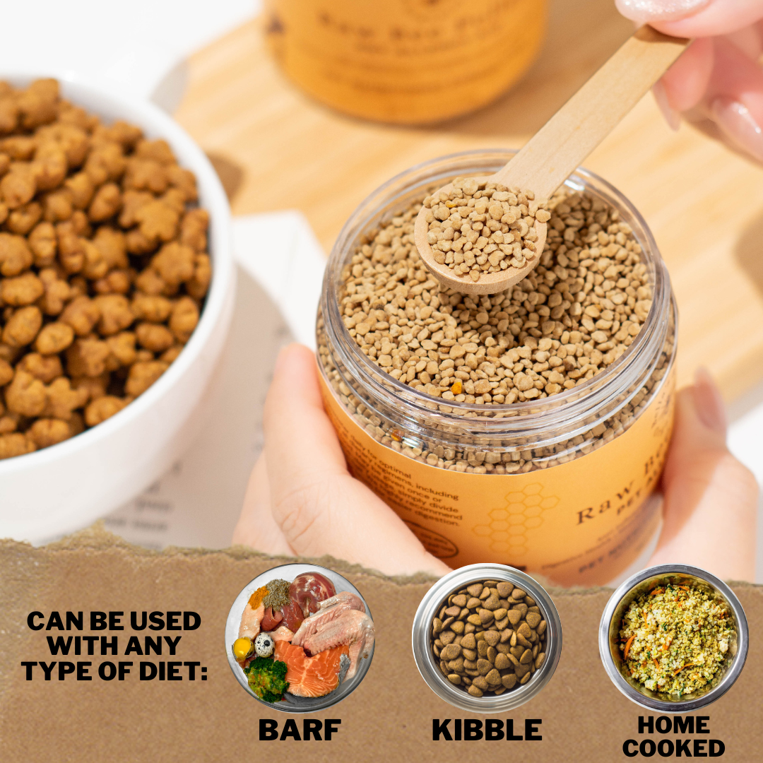 Organic Raw Bee Pollen Supplement Food Topper [Allergy Relief]