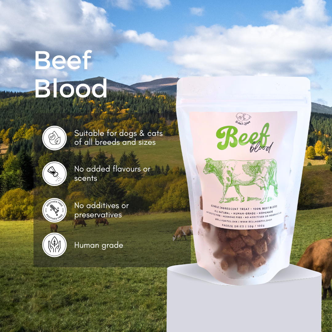 Freeze-Dried Beef Blood