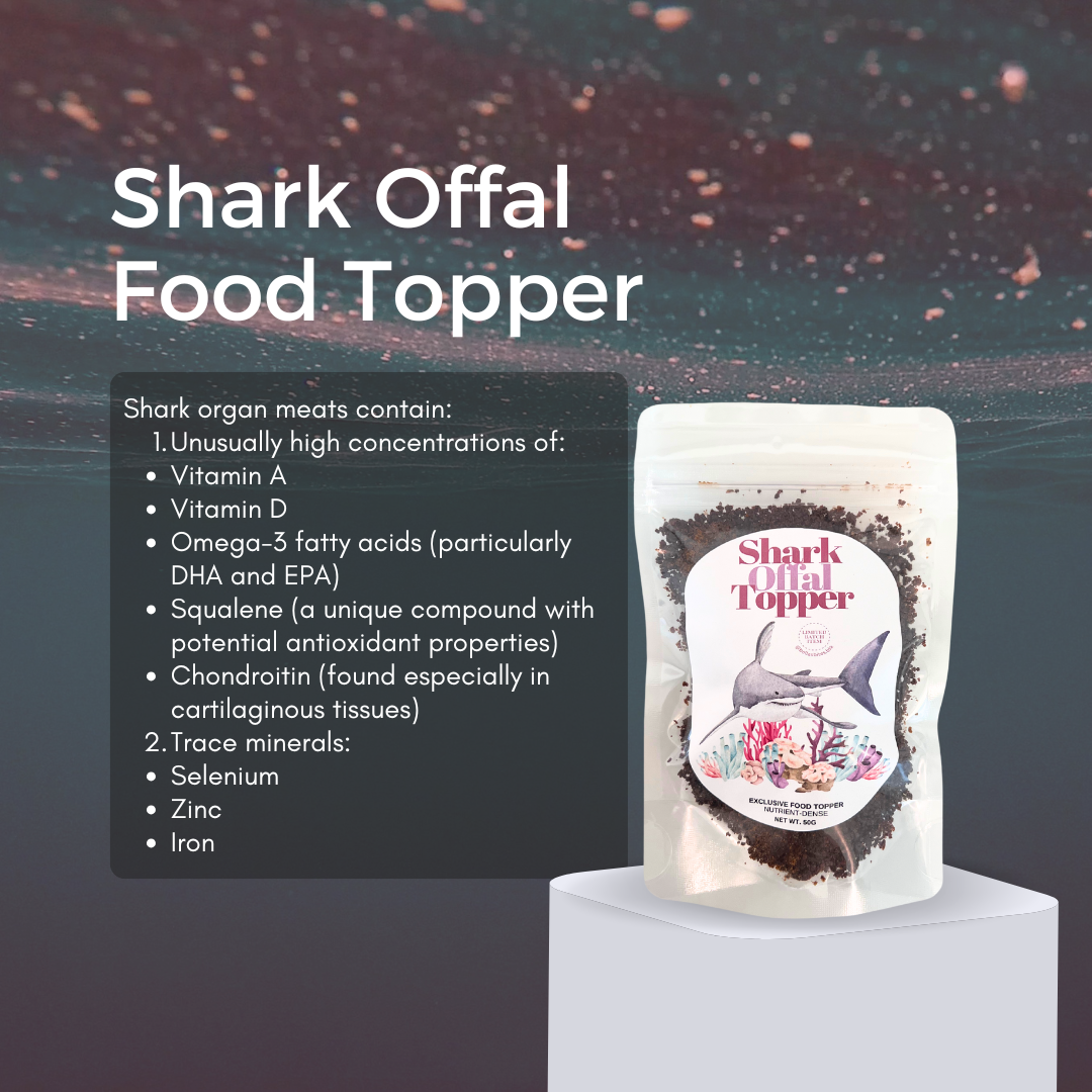 Shark Offal Food Topper