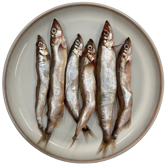 Raw Whole Capelin