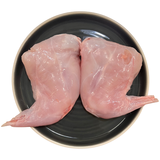 Raw Rabbit Large Thighs (1 Pair ~400g)