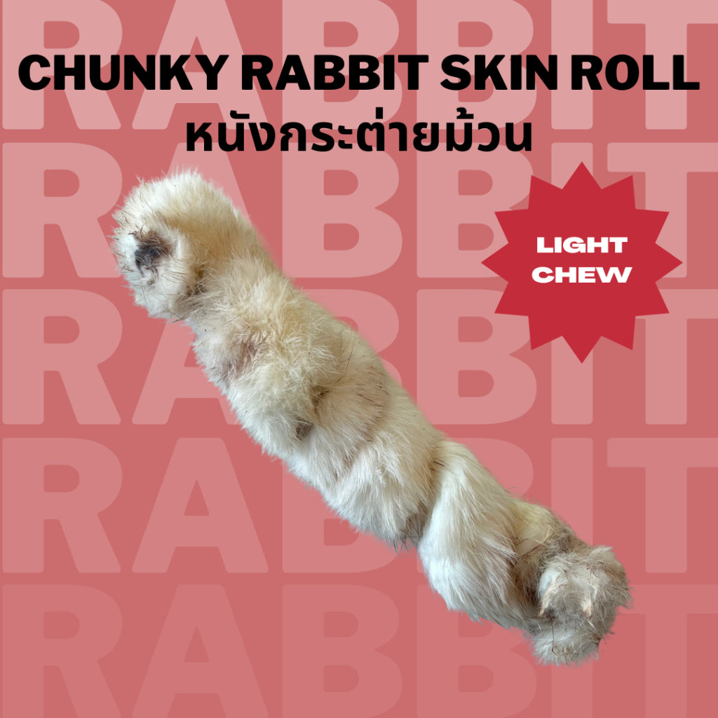 Chubby Rabbit Skin Roll