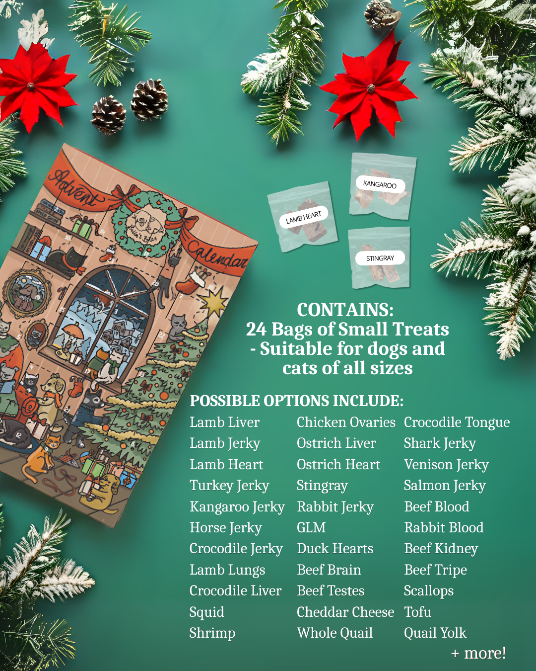 Christmas Advent Calendar (Dog and Cat friendly)